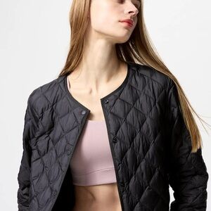 Uniqlo warm Padded  Women's Black Puffer quilted Jacket XS